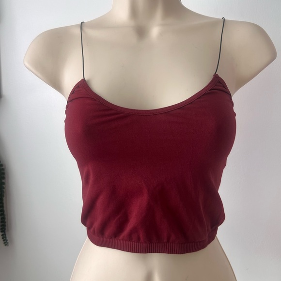 Free People Tops - Free People Deep Red Camisole Top